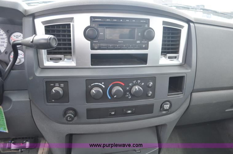 image for item F2351 2008 Dodge Ram 3500 Big Horn Quad Cab pickup truck