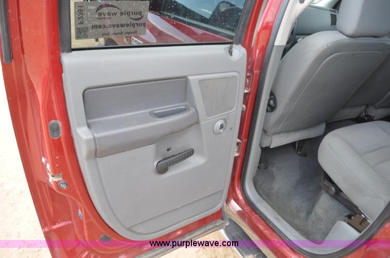 image for item F2351 2008 Dodge Ram 3500 Big Horn Quad Cab pickup truck