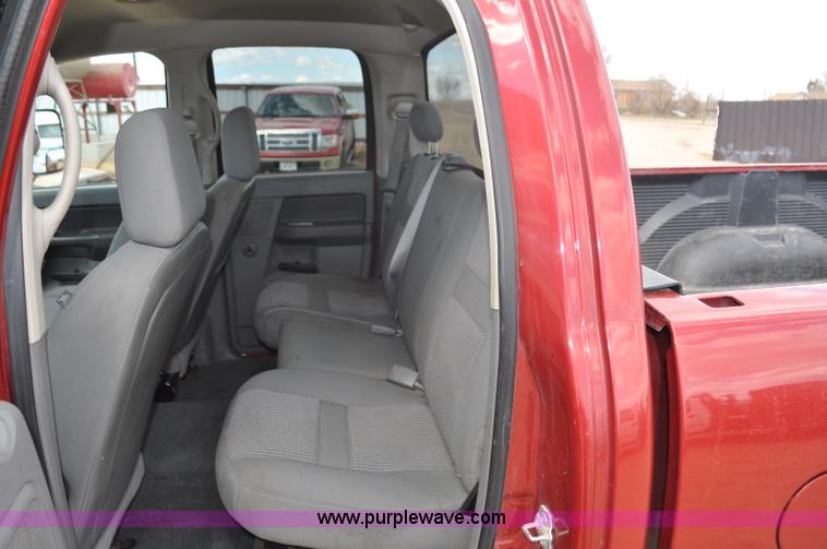 image for item F2351 2008 Dodge Ram 3500 Big Horn Quad Cab pickup truck