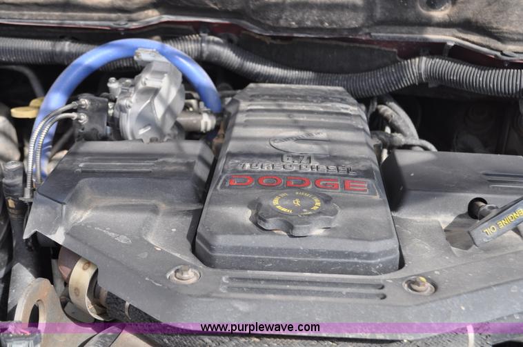 image for item F2351 2008 Dodge Ram 3500 Big Horn Quad Cab pickup truck