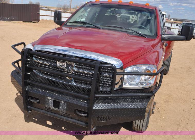 image for item F2351 2008 Dodge Ram 3500 Big Horn Quad Cab pickup truck
