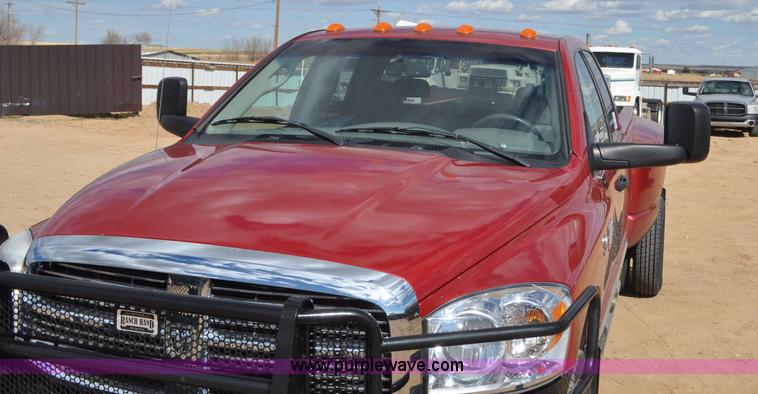image for item F2351 2008 Dodge Ram 3500 Big Horn Quad Cab pickup truck