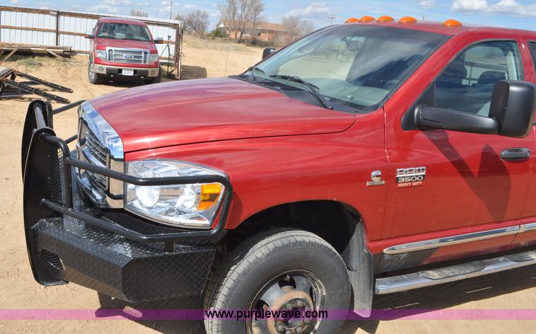 image for item F2351 2008 Dodge Ram 3500 Big Horn Quad Cab pickup truck