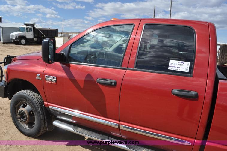 image for item F2351 2008 Dodge Ram 3500 Big Horn Quad Cab pickup truck