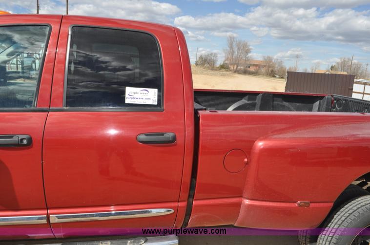 image for item F2351 2008 Dodge Ram 3500 Big Horn Quad Cab pickup truck