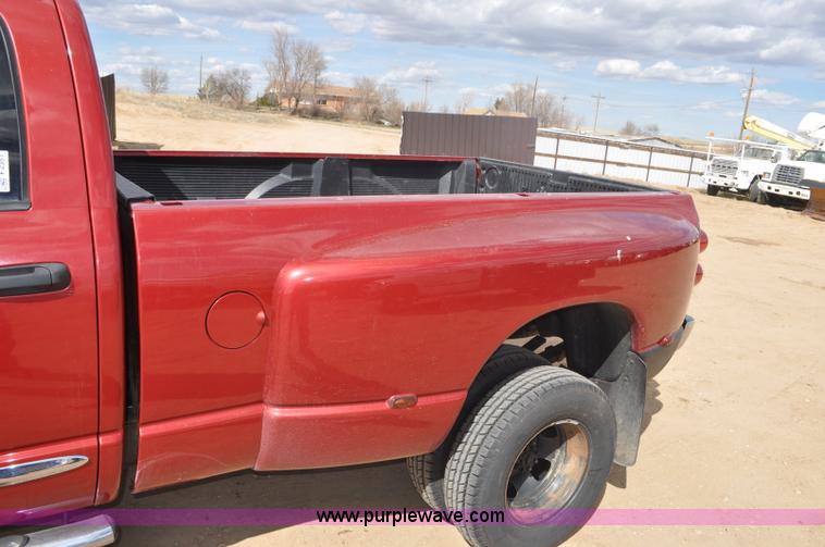 image for item F2351 2008 Dodge Ram 3500 Big Horn Quad Cab pickup truck