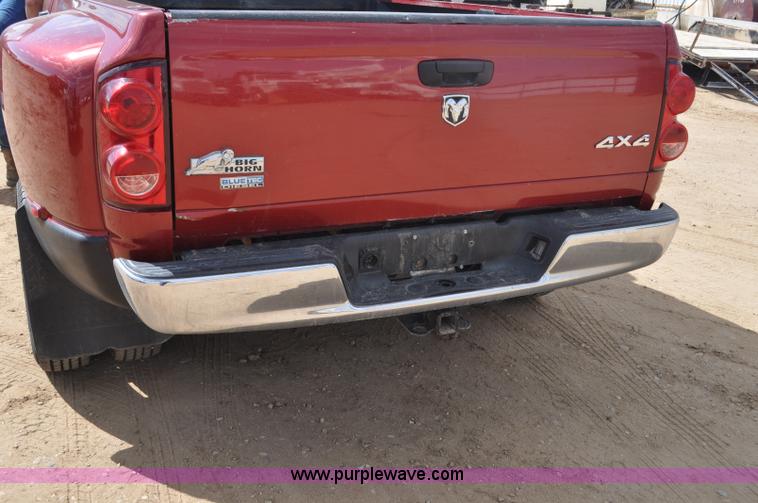image for item F2351 2008 Dodge Ram 3500 Big Horn Quad Cab pickup truck
