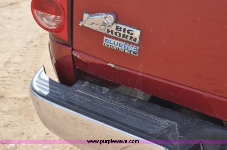 image for item F2351 2008 Dodge Ram 3500 Big Horn Quad Cab pickup truck