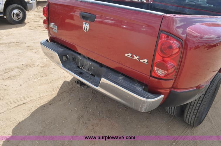 image for item F2351 2008 Dodge Ram 3500 Big Horn Quad Cab pickup truck