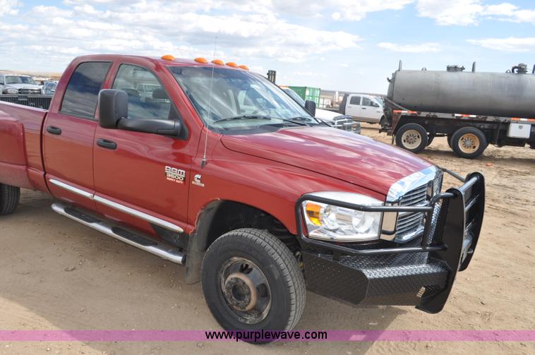 image for item F2351 2008 Dodge Ram 3500 Big Horn Quad Cab pickup truck