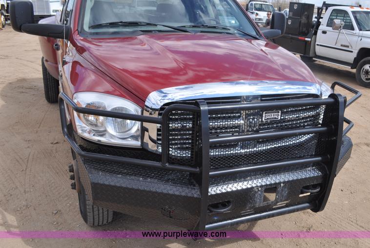 image for item F2351 2008 Dodge Ram 3500 Big Horn Quad Cab pickup truck