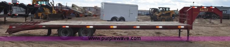 image for item F2357 2010 Elite GN equipment trailer