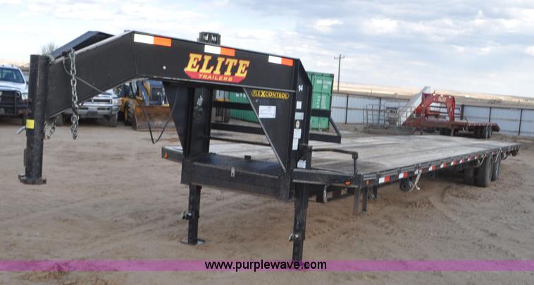 image for item F2358 2012 Elite GN equipment trailer