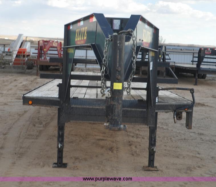 image for item F2358 2012 Elite GN equipment trailer