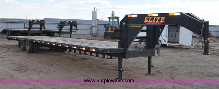 image for item F2358 2012 Elite GN equipment trailer