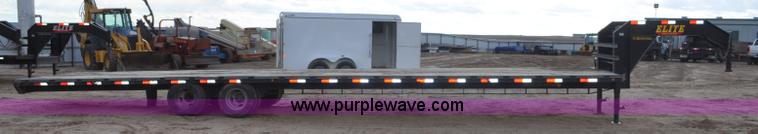 image for item F2358 2012 Elite GN equipment trailer