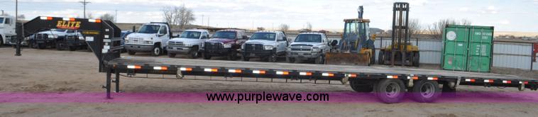 image for item F2358 2012 Elite GN equipment trailer
