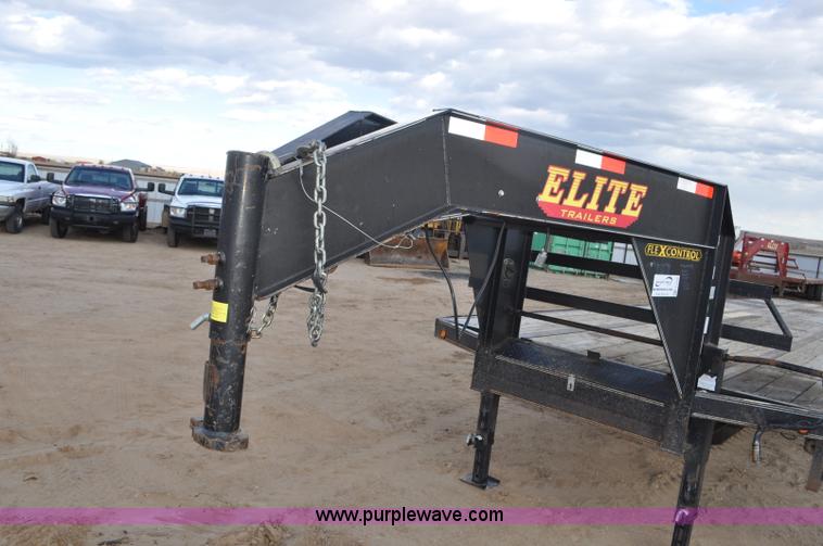 image for item F2358 2012 Elite GN equipment trailer