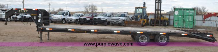 image for item F2359 2010 Elite GN equipment trailer