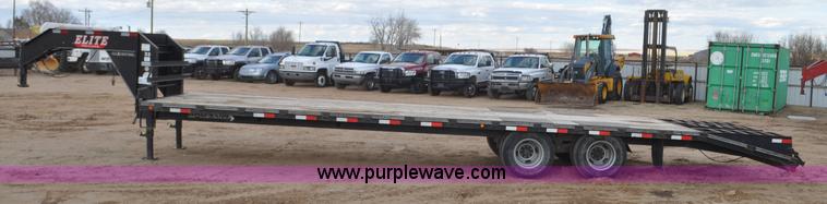 image for item F2360 2012 Elite GN equipment trailer