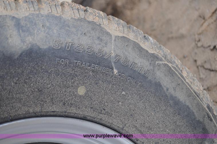 image for item F2361 2011 Titan enclosed trailer