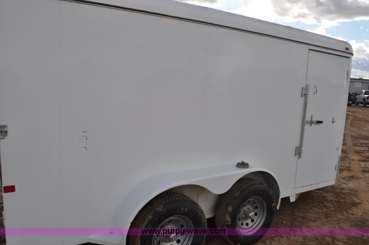 image for item F2361 2011 Titan enclosed trailer