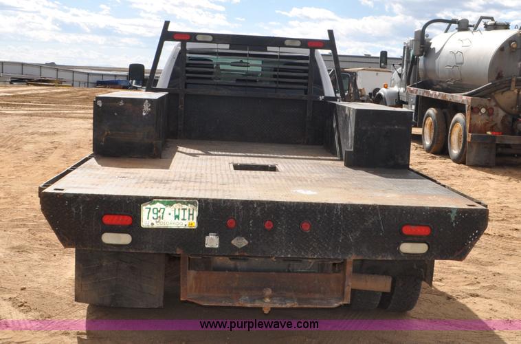 image for item F2364 2011 Dodge Ram 5500 HD Quad Cab flatbed truck