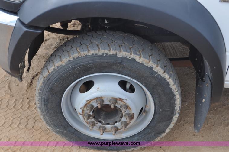 image for item F2364 2011 Dodge Ram 5500 HD Quad Cab flatbed truck