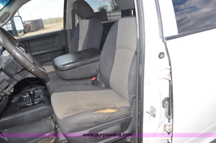 image for item F2364 2011 Dodge Ram 5500 HD Quad Cab flatbed truck