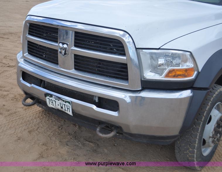 image for item F2364 2011 Dodge Ram 5500 HD Quad Cab flatbed truck