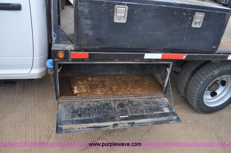 image for item F2364 2011 Dodge Ram 5500 HD Quad Cab flatbed truck