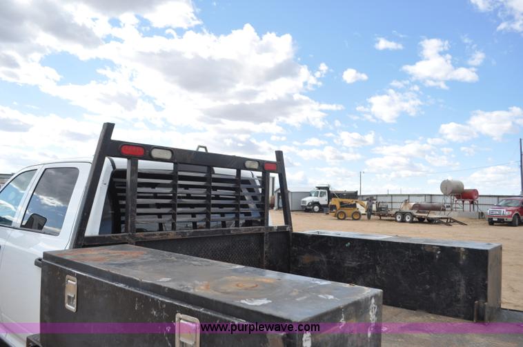 image for item F2364 2011 Dodge Ram 5500 HD Quad Cab flatbed truck