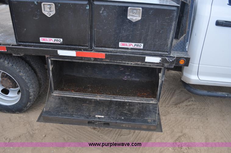 image for item F2364 2011 Dodge Ram 5500 HD Quad Cab flatbed truck