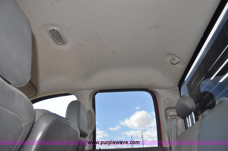 image for item F2365 2008 Dodge Ram 5500 HD Quad Cab flatbed truck