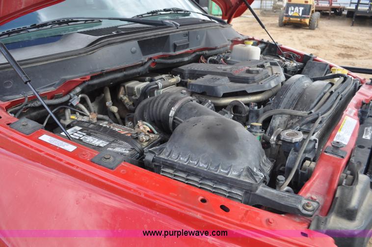 image for item F2365 2008 Dodge Ram 5500 HD Quad Cab flatbed truck