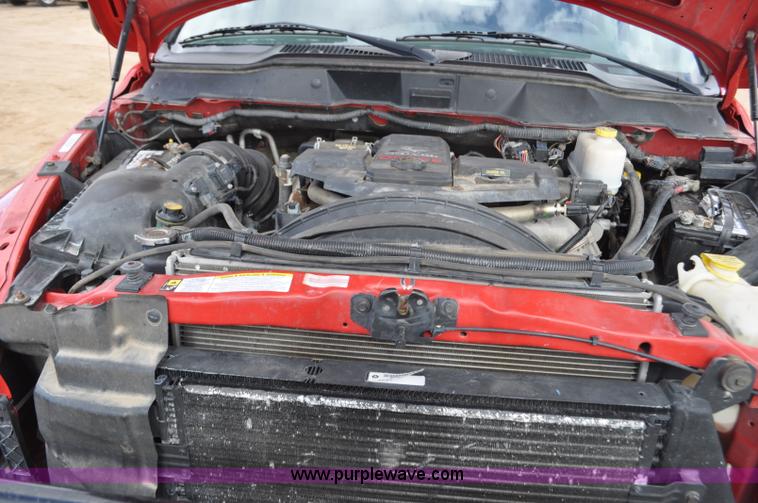 image for item F2365 2008 Dodge Ram 5500 HD Quad Cab flatbed truck