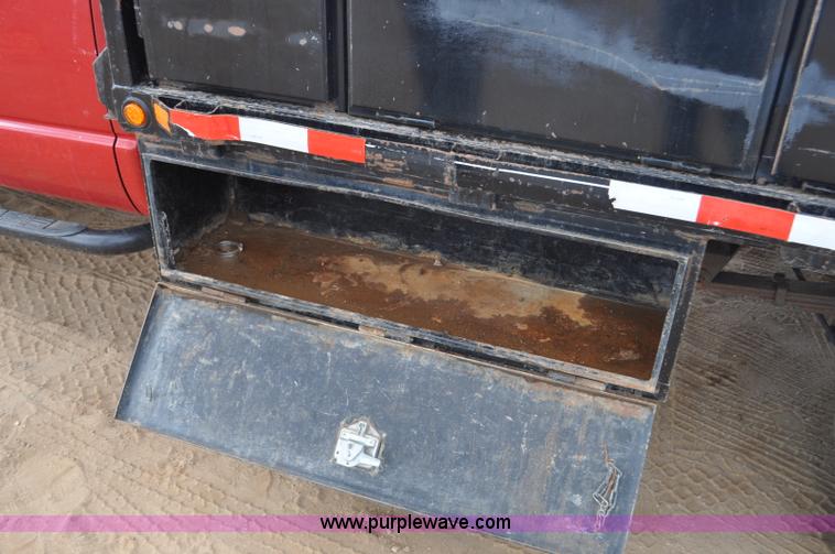 image for item F2365 2008 Dodge Ram 5500 HD Quad Cab flatbed truck