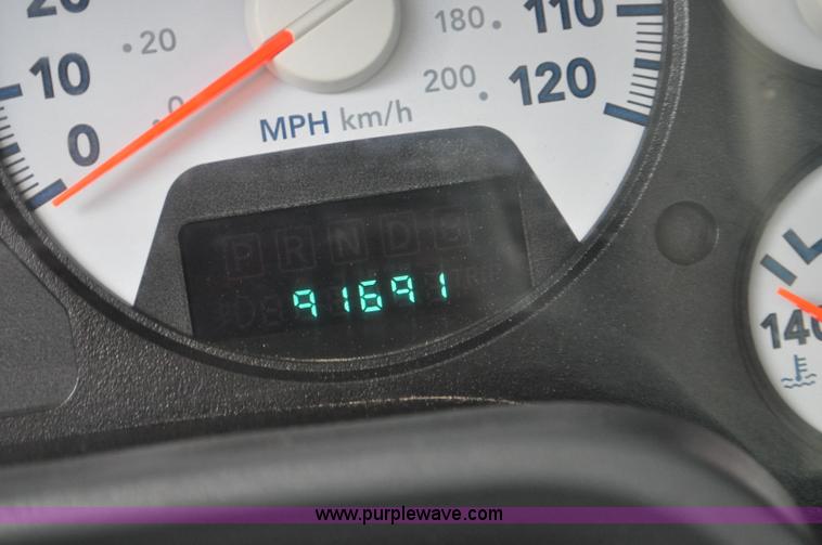 image for item F2365 2008 Dodge Ram 5500 HD Quad Cab flatbed truck