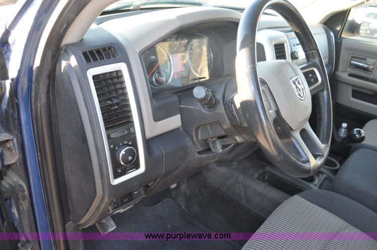 image for item F2375 2010 Dodge Ram 3500 Quad Cab flatbed truck