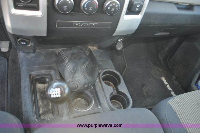 image for item F2375 2010 Dodge Ram 3500 Quad Cab flatbed truck