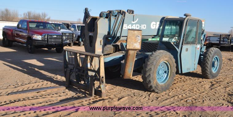 image for item F2376 Gradall 544D-10 telehandler