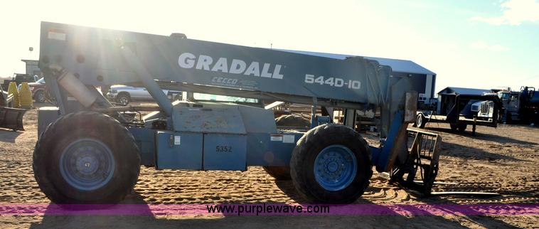 image for item F2376 Gradall 544D-10 telehandler