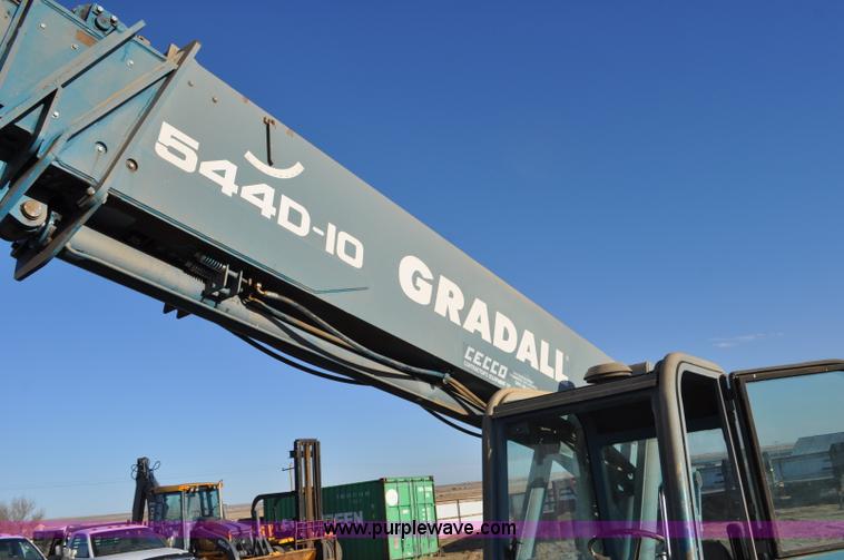 image for item F2376 Gradall 544D-10 telehandler