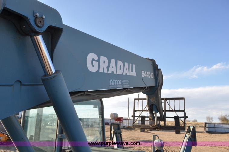 image for item F2376 Gradall 544D-10 telehandler