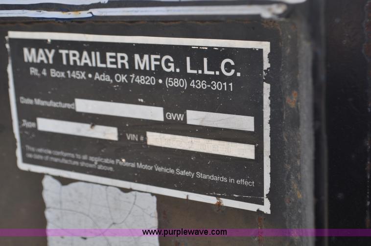 image for item F2385 2002 May GN equipment trailer