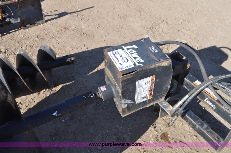 image for item F2394 Lowe 650CLH skid skid steer auger