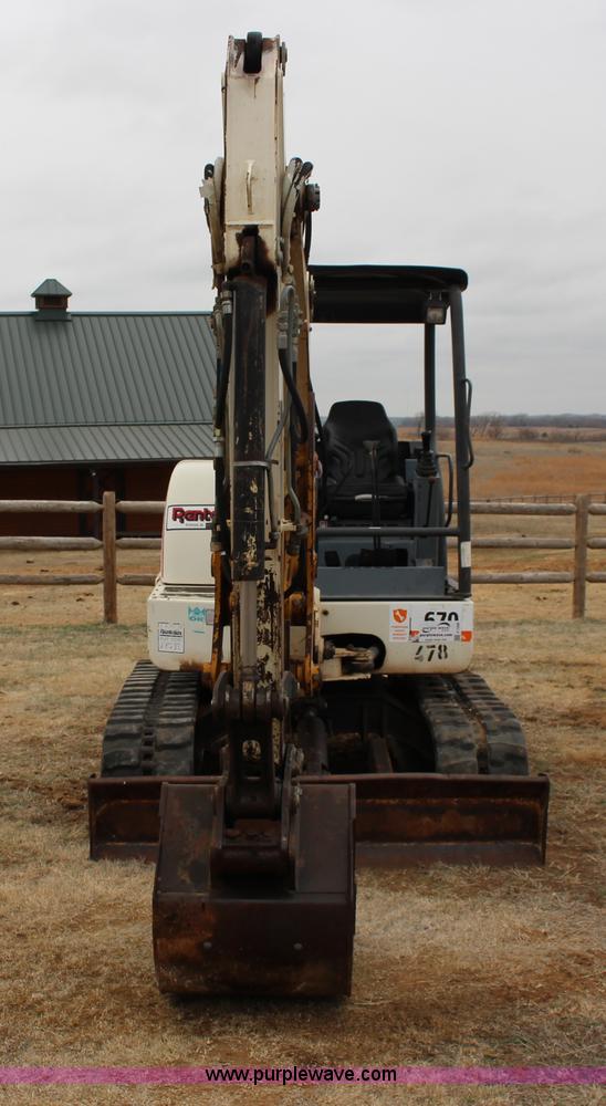 image for item F7568 2005 Terex HR18 compact excavator