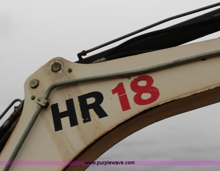 image for item F7568 2005 Terex HR18 compact excavator