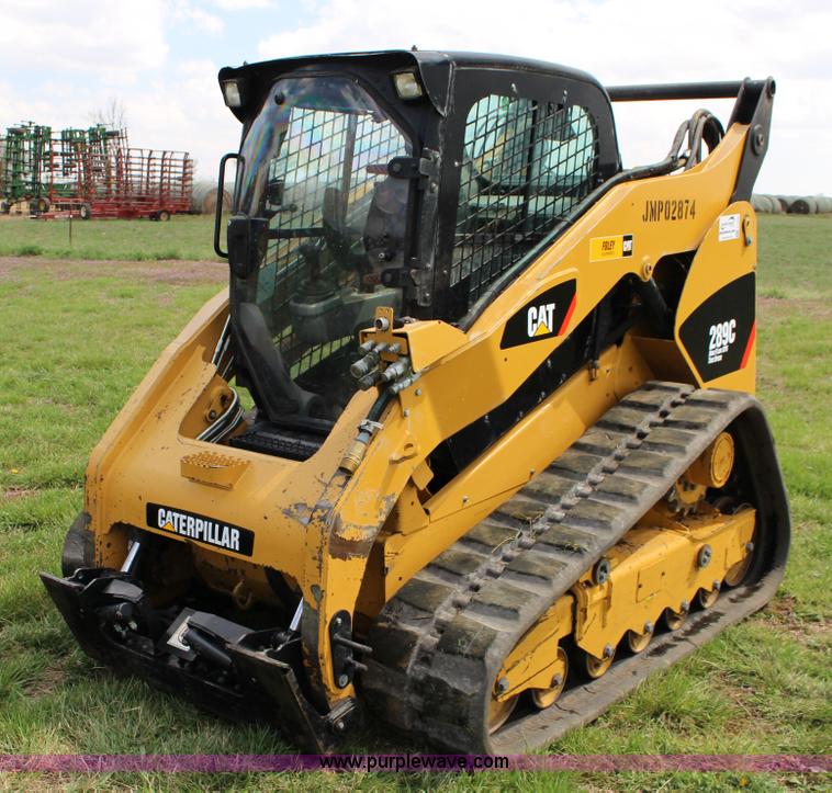 image for item F7642 2012 Caterpillar 289C tracked skid steer