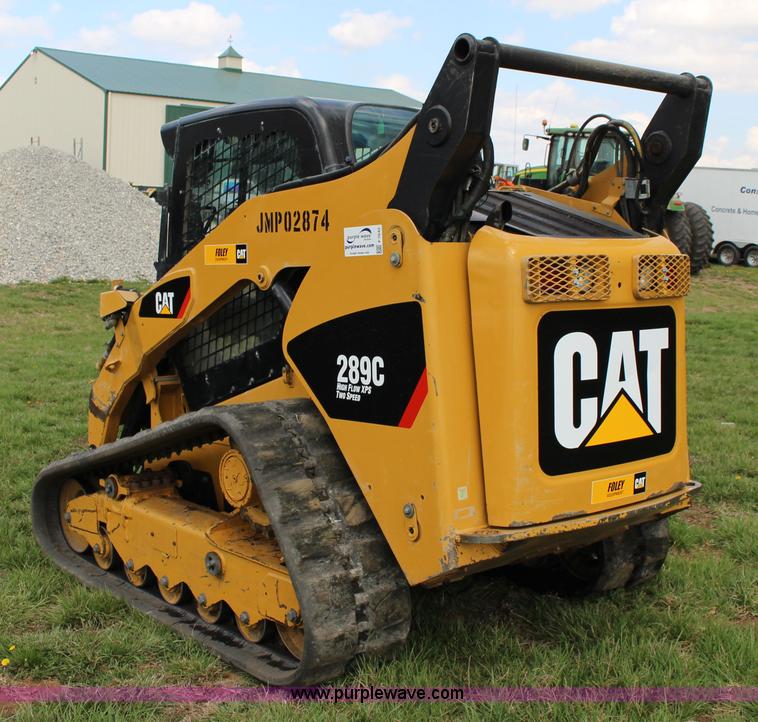 image for item F7642 2012 Caterpillar 289C tracked skid steer